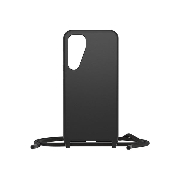 Otterbox React Necklace Lanyard Strap Phone Case for Samsung Galaxy S24 Plus - Black