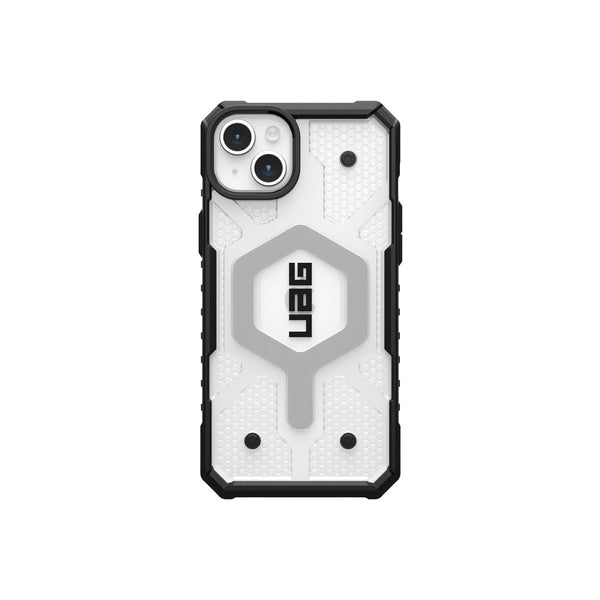 UAG Pathfinder Clear Magsafe Phone Case for iPhone 15 Plus (Ice)