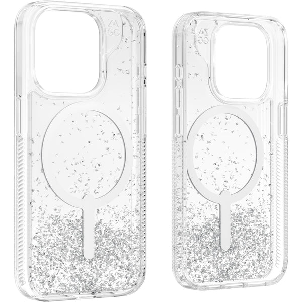 Zagg Essential Glitter Snap Case for iPhone 15 Pro