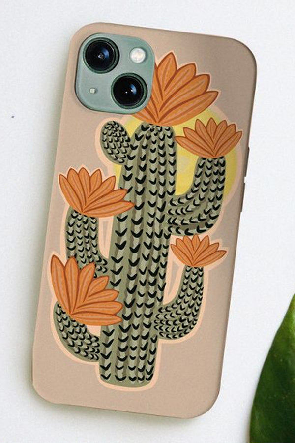 Cactus Placement Phone Case (Pastels)