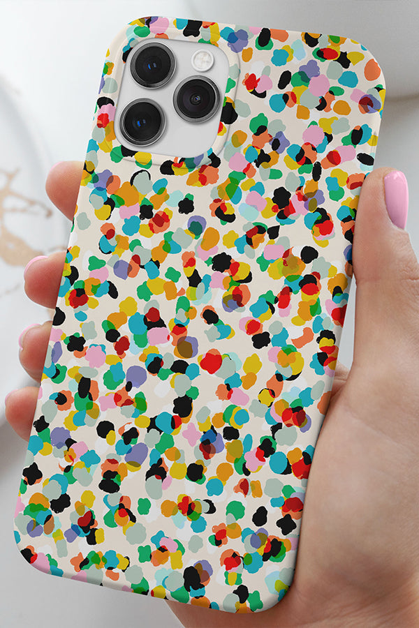 Party Spot by Rachel Parker Phone Case (Rainbow)