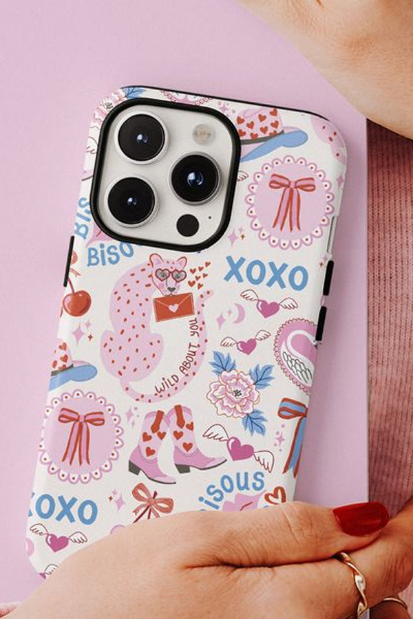 Wild About You by Vivian Hasenclever Phone Case (Pink)