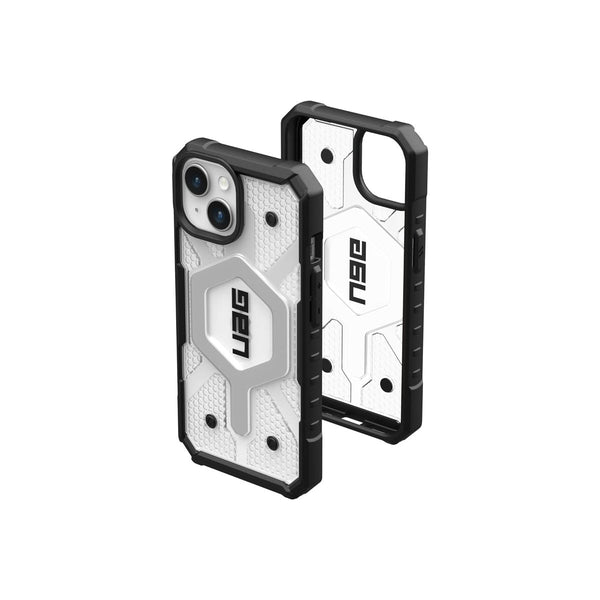 UAG Pathfinder Clear Magsafe Phone Case for iPhone 15 Plus (Ice)