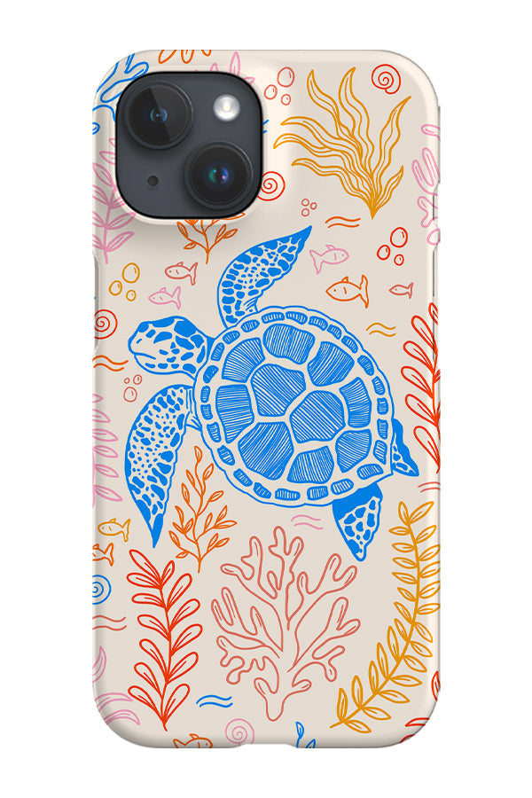 Sea Turtle iPhone Phone Case (Bright)