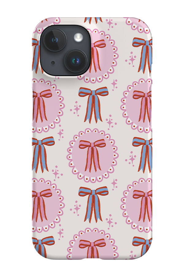 Coquette Bows by Vivian Hasenclever Phone Case (Pink)