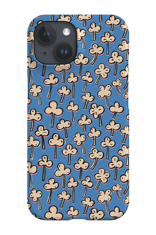 In The Clover Field by Kayla Ann Phone Case (Blue)