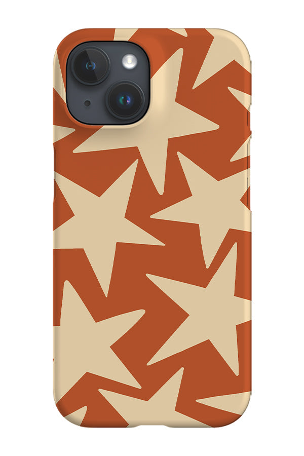 Minimalist Stars Phone Case (Burnt Orange)