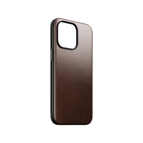 Nomad Leather Phone Case for iPhone 15 Pro Max (Horween Brown)