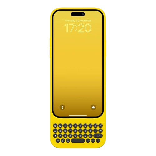 Clicks Keyboard for iPhone 15 Pro Max (BumbleBee)
