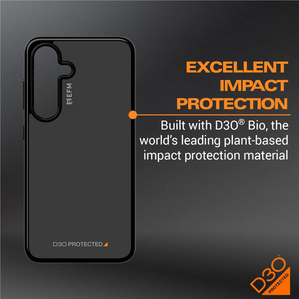 EFM Manhattan Case Armour with D3O BIO for Galaxy S24+ (Black)