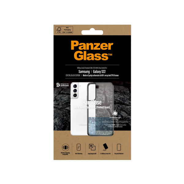 PanzerGlass HardCase Antibacterial Phone Case for Samsung GS22 (Clear)