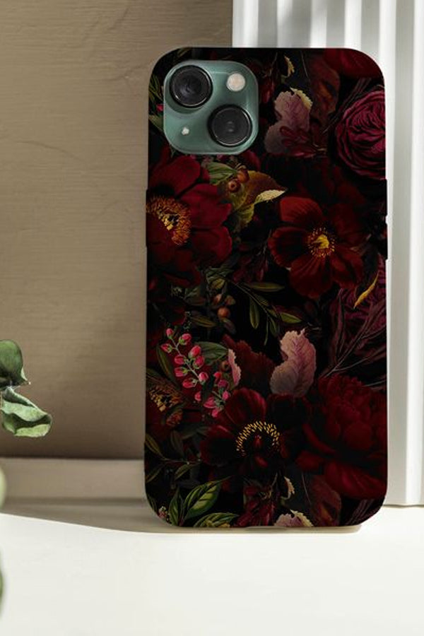 Dark Vintage Night Garden By Uta Naumann Phone Case (Dark)