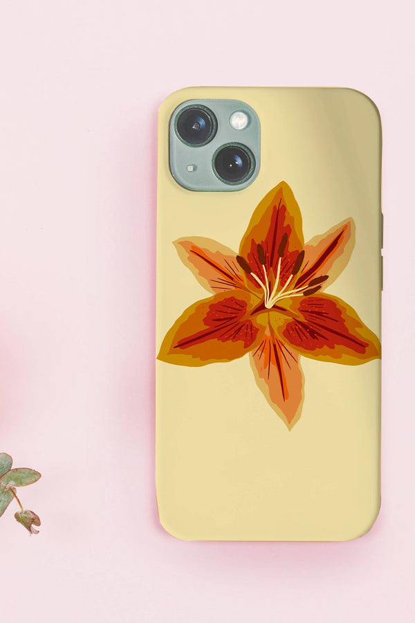 Lily Placement Phone Case (Yellow)