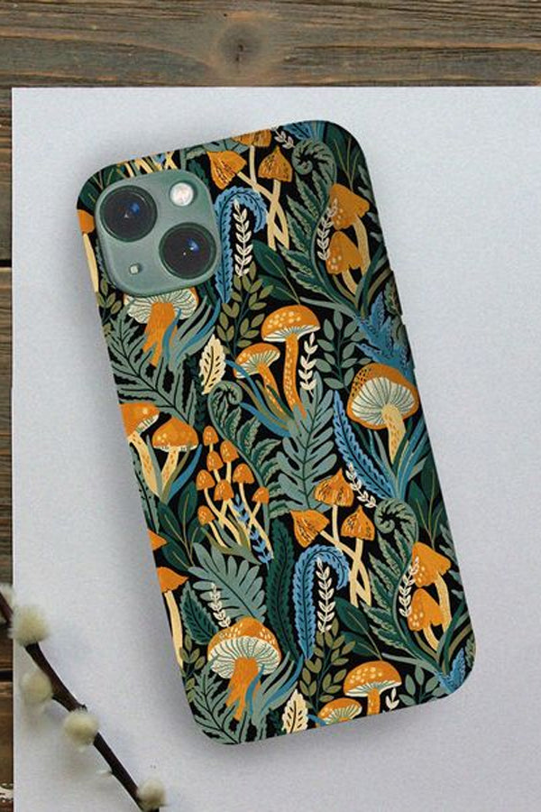 Mushrooms By Maria Galybina Phone Case (Dark)