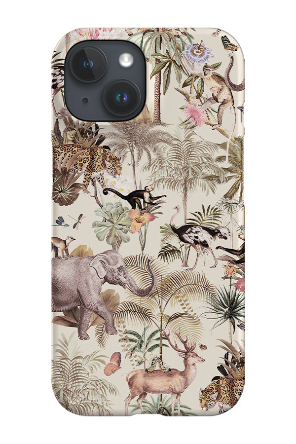 Vintage Exotic Safari By Uta Naumann Phone Case (Beige)