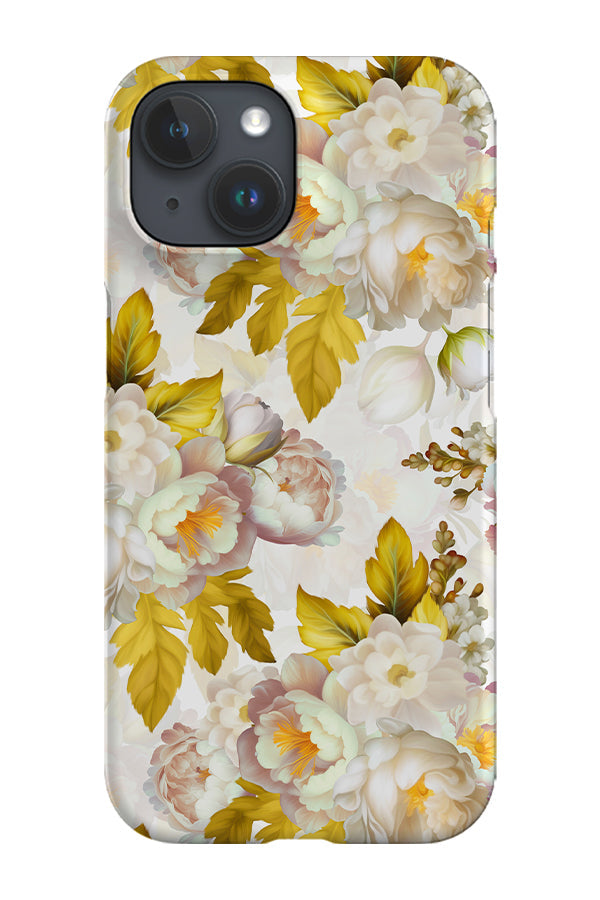 Vintage Romantic Garden By Uta Naumann Phone Case (White)