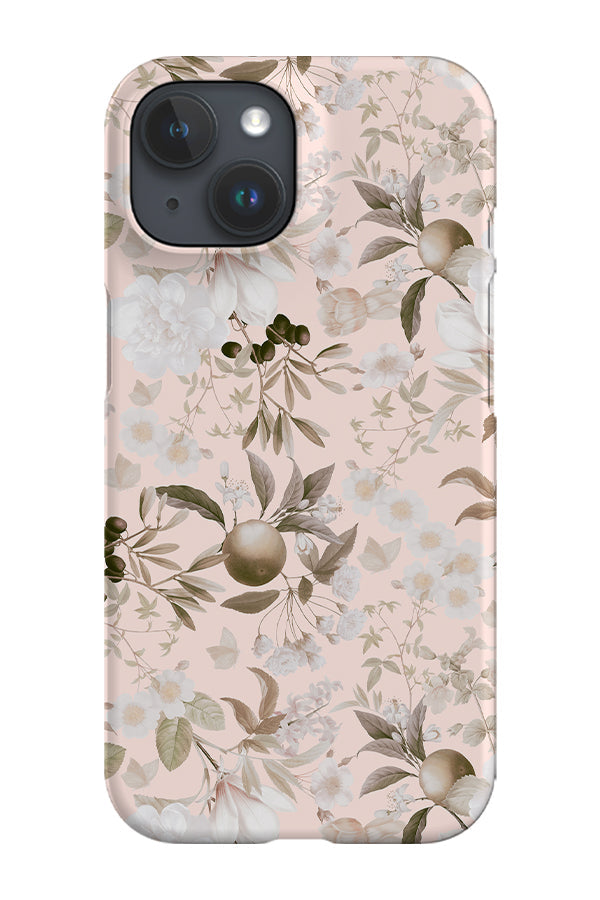 Vintage Pastel Blush Florals By Uta Naumann Phone Case (Pink)
