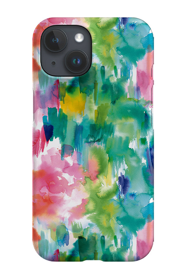 Abstract Gradient Artistic Texture By Ninola Design Phone Case (Multicolour)