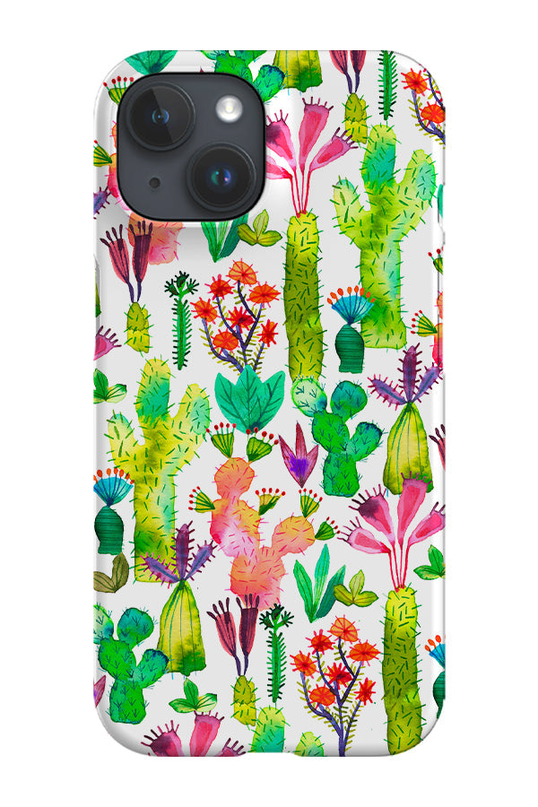 Cacti Garden By Ninola Design Phone Case (Green)