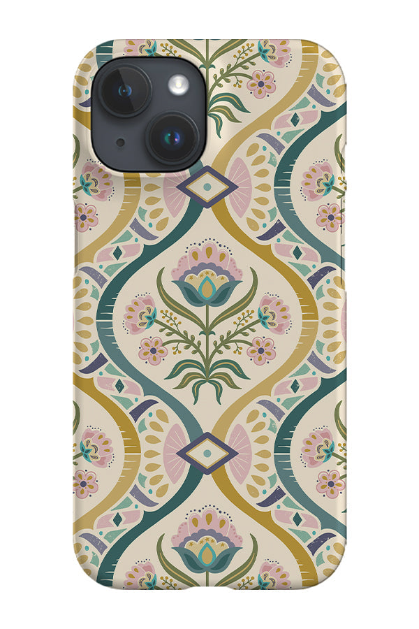 Chic Vintage Damask by Misentangledvision Phone Case (Beige)