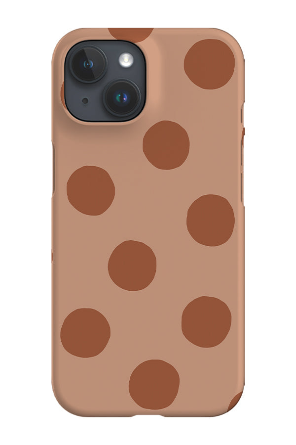 Clay Dots Phone Case (Clay Terracotta)