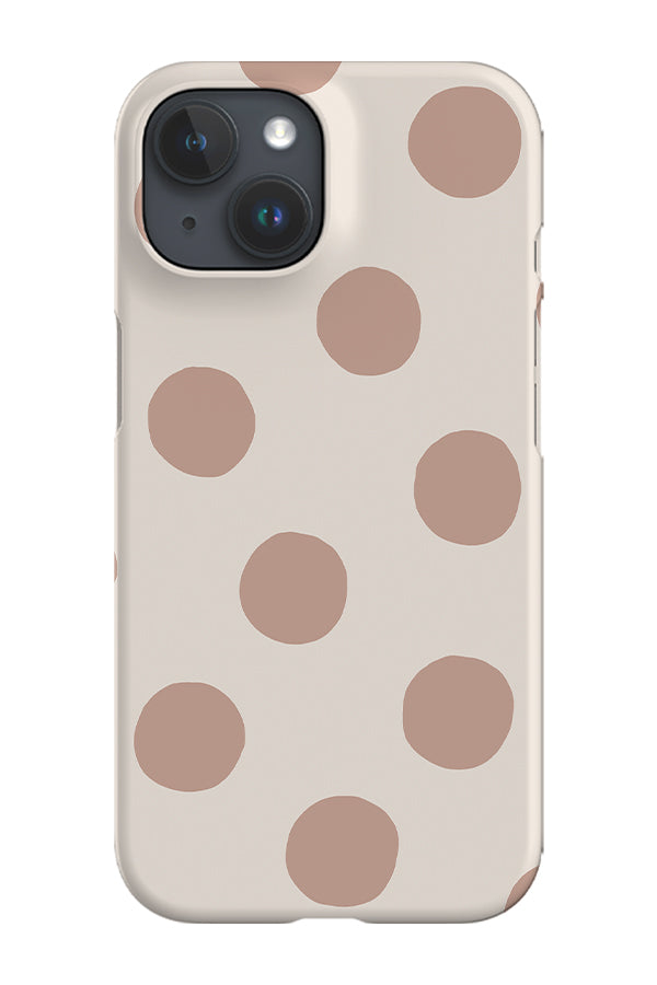 Clay Dots Phone Case (Pale Terracotta)