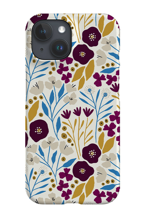 Fiona By Amy MacCready Phone Case (Maroon)