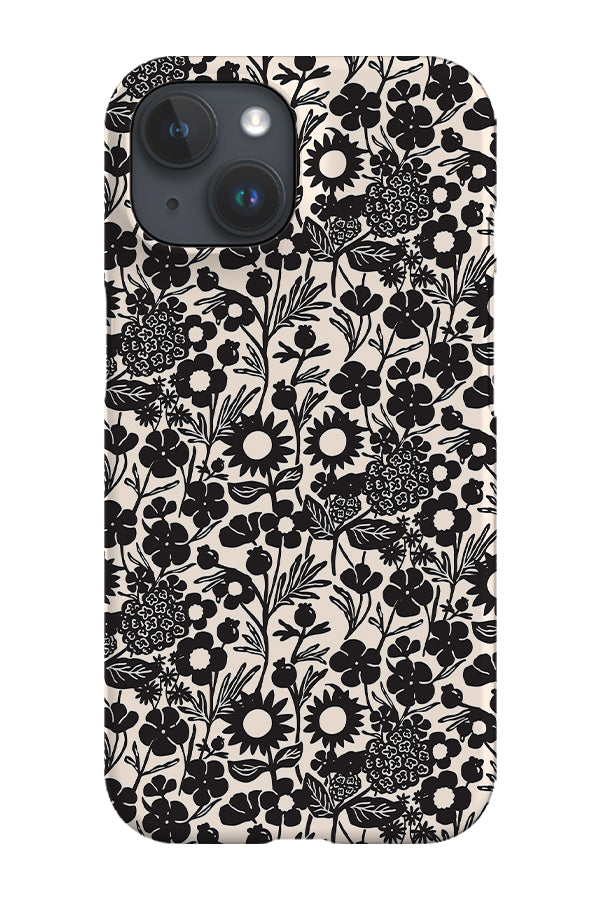 Summer Blooms by Kayla Ann Phone Case (Black)