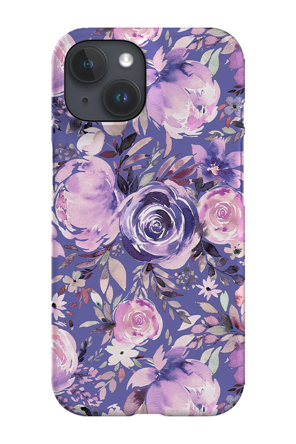 Pastel Peony By Ninola Design Phone Case (Very Peri)