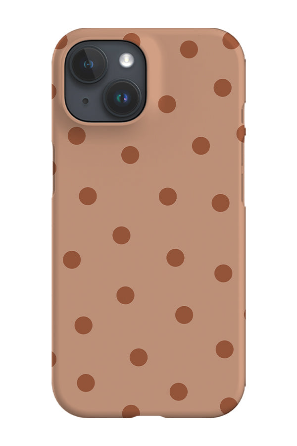 Quiet Dots Phone Case (Clay Terracotta)