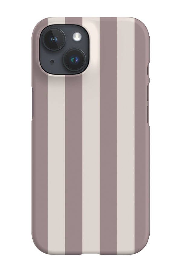 Quiet Line Stripe Phone Case (Dusty Mauve)