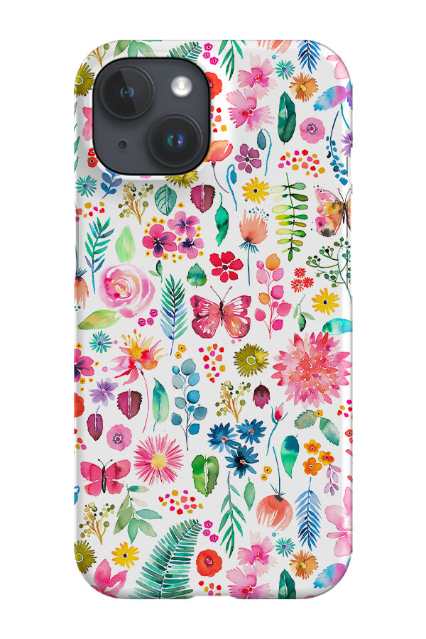 Spring Botanical Plants and Forest By Ninola Design Phone Case (Multicolour)