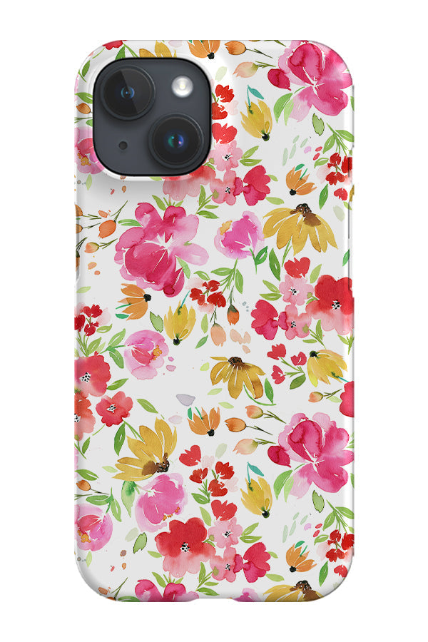 Spring Fresh Flowers By Ninola Design Phone Case (Pink Yellow)