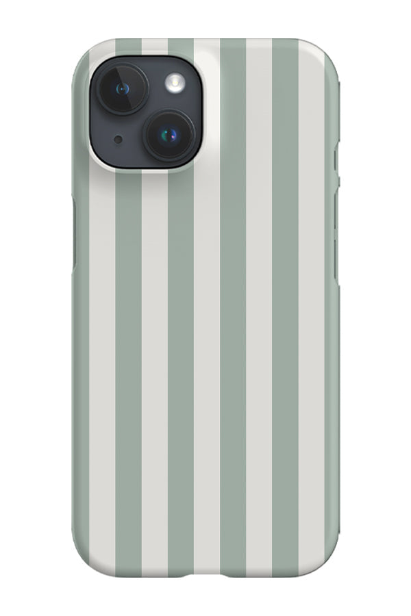 Still Line Stripe Phone Case (Sea Mist)