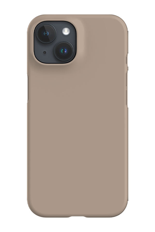 Still Tone Block Colour Phone Case (Clay Taupe)