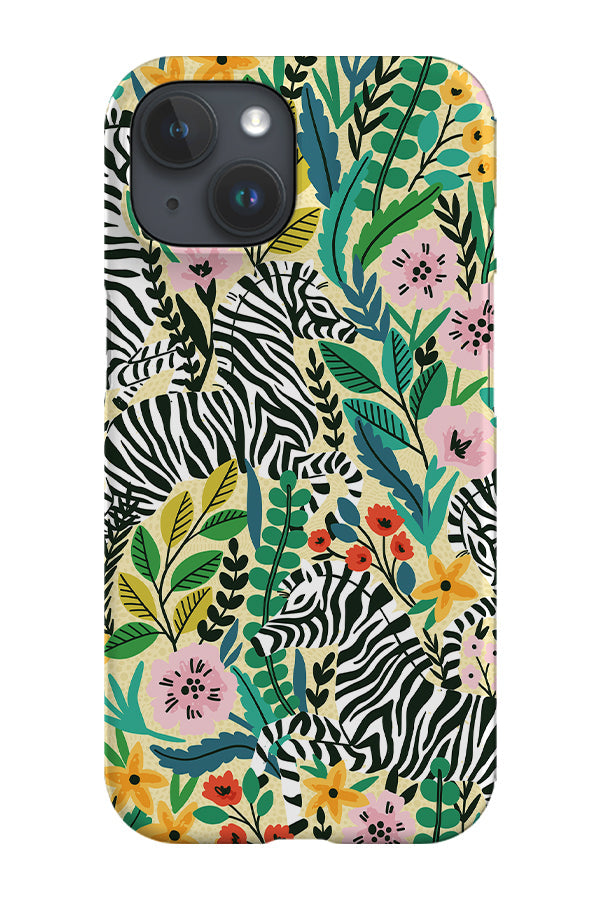 Zebras By Maria Galybina Phone Case