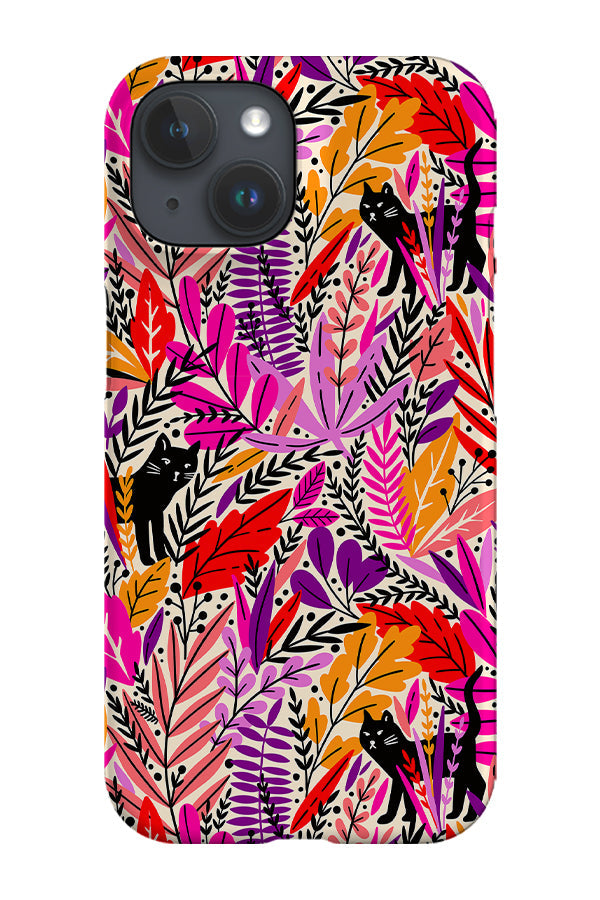 Cat By Maria Galybina Phone Case (Pinks)