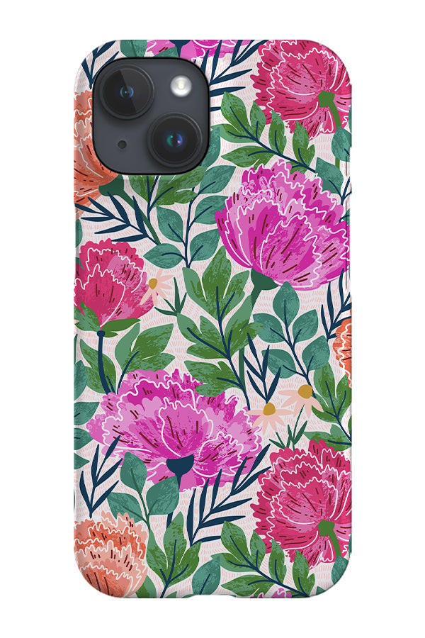 Peonies By Maria Galybina Phone Case (Colourful)