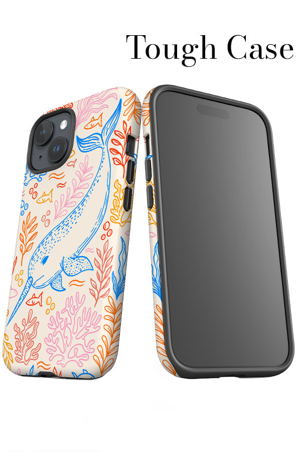 Narwhal iPhone Phone Case (Bright)