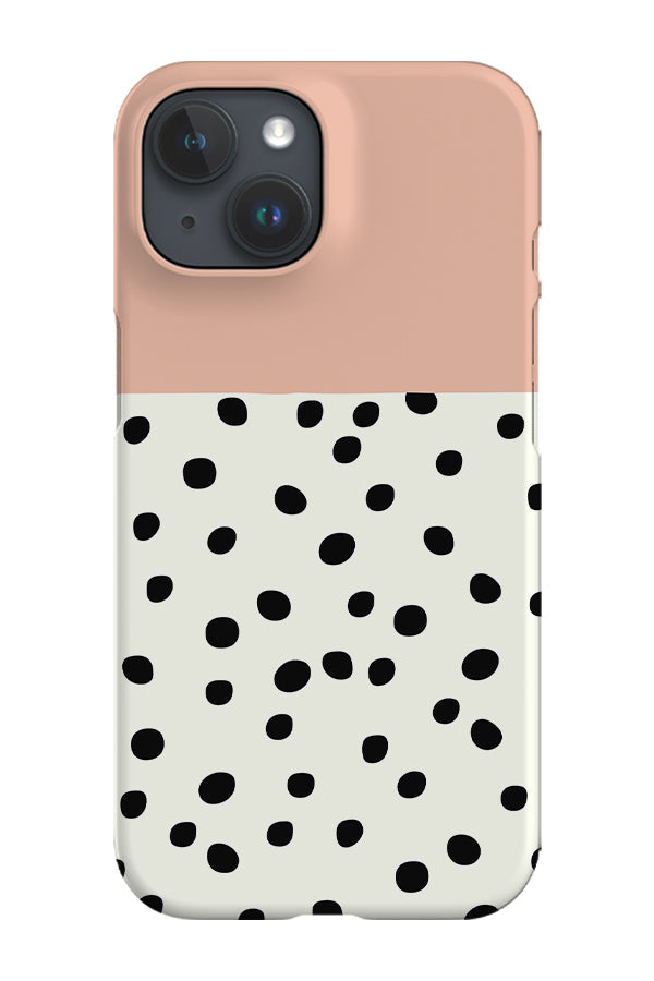 Geo Dots Phone Case (Peach)