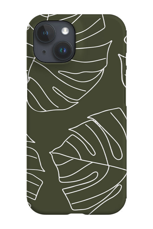 Monstera Phone Case (Green)