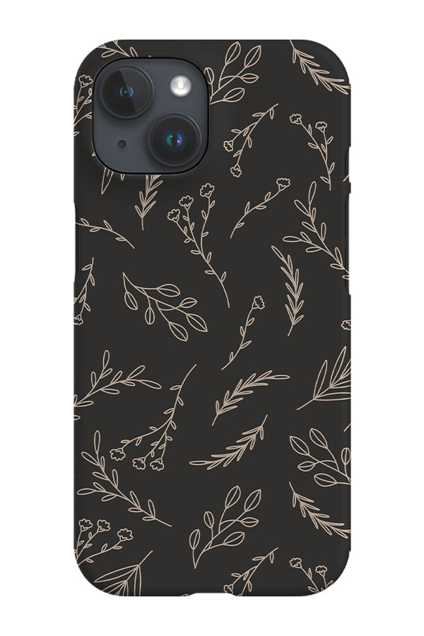 Line Art Olives Phone Case (Ash)