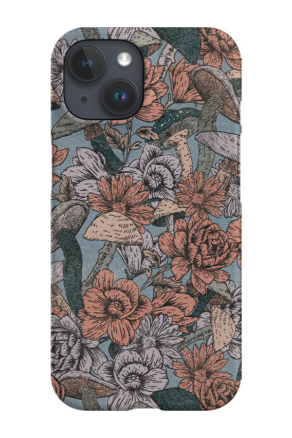 Mushroom Flowers Phone Case (Pink)
