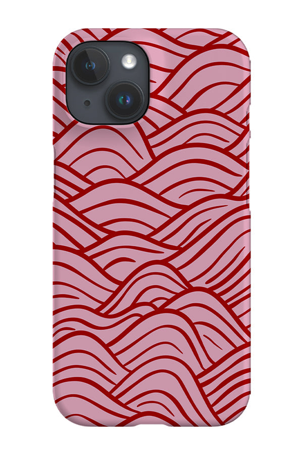 Waves Phone Case (Pink)