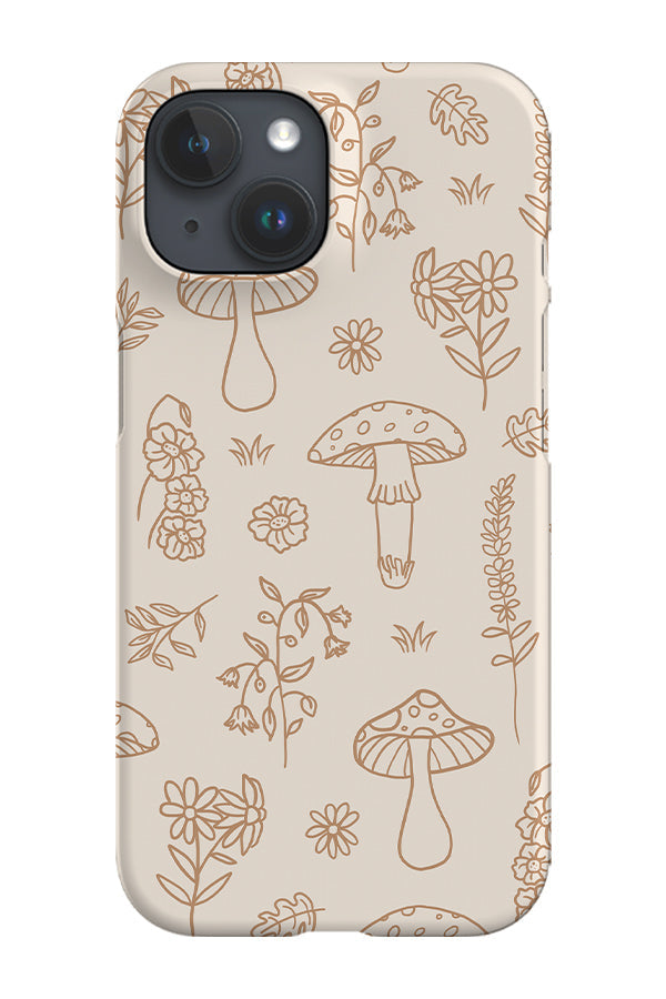 Cottagecore Botanical Phone Case (Beige)