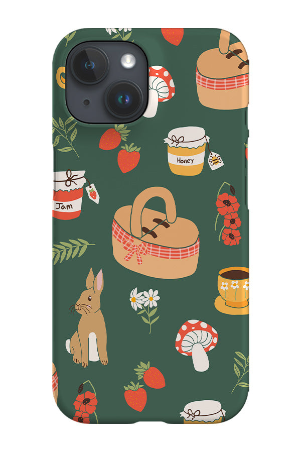 Cute Cottagecore Phone Case (Khaki)
