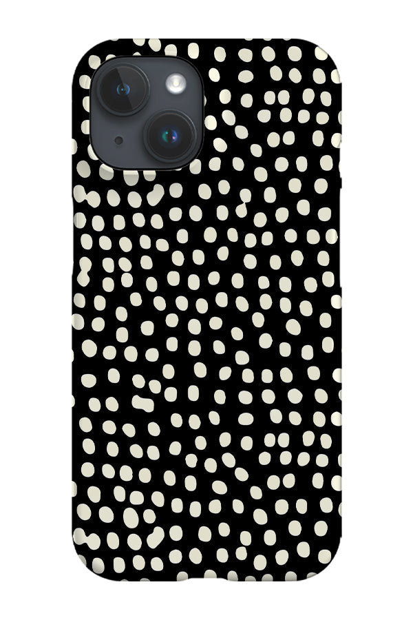 Dots Colour Trend Phone Case (Black)