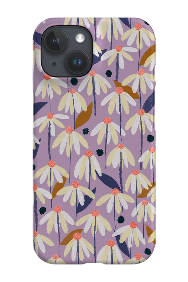Daisy Day by Rachel Parker Phone Case (Lilac)
