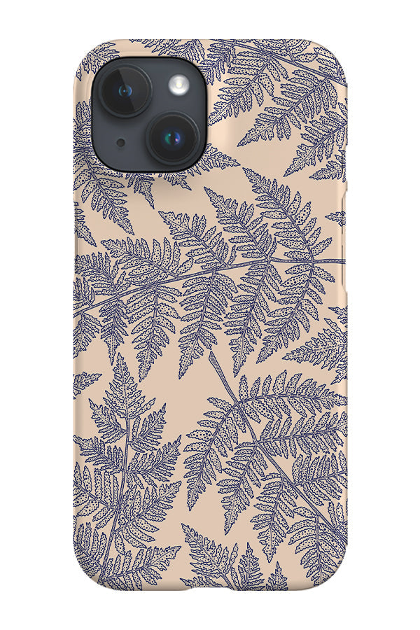 Fern Scatter Phone Case (Blue)