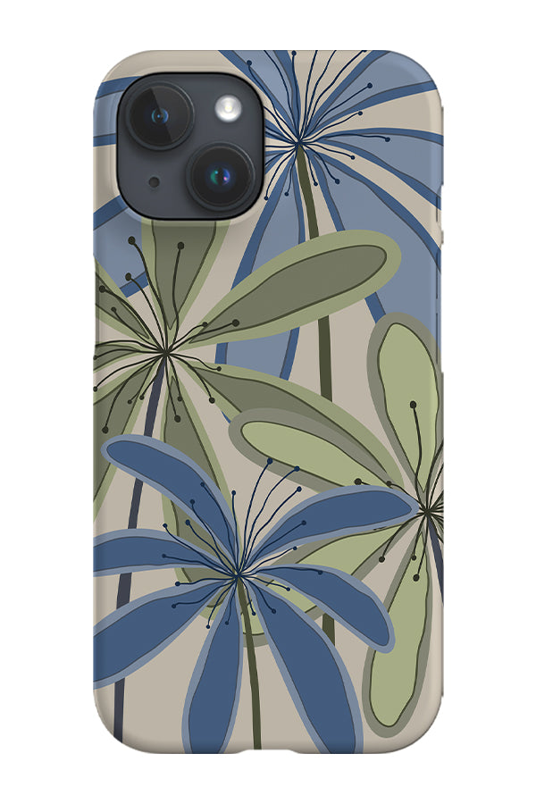 Flower Placement Phone Case (Off White)
